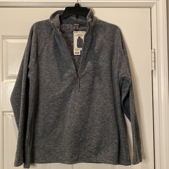 Eddie Bauer fleece 1/4 zip pullover - Picture 1 of 8